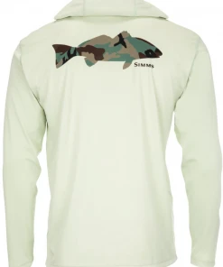 Simms Men's Tech Hoody - Camo Redfish