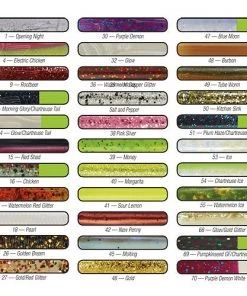 Lures & Tackle MirrOlure Little John - MRLJ-11 Morning Glory/Chartreuse Tail