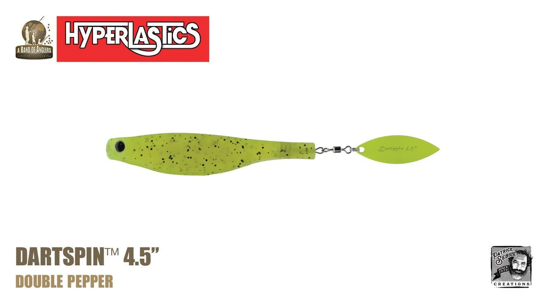 Lures & Tackle A Band Of Anglers Dartspin 4.5 Hyperlastics (Multiple Colors)