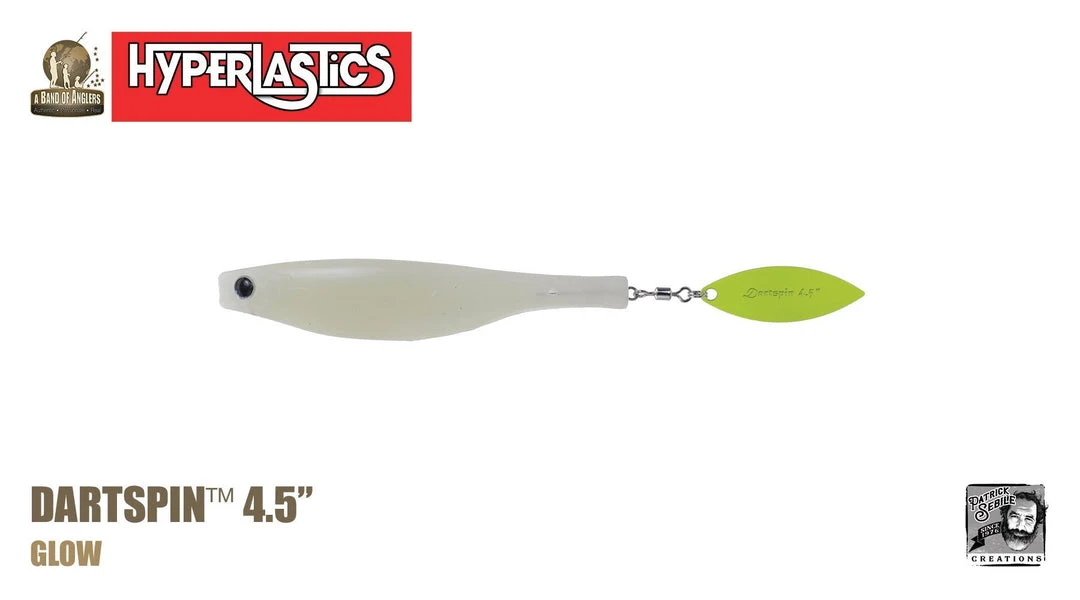Lures & Tackle A Band Of Anglers Dartspin 4.5 Hyperlastics (Multiple Colors)