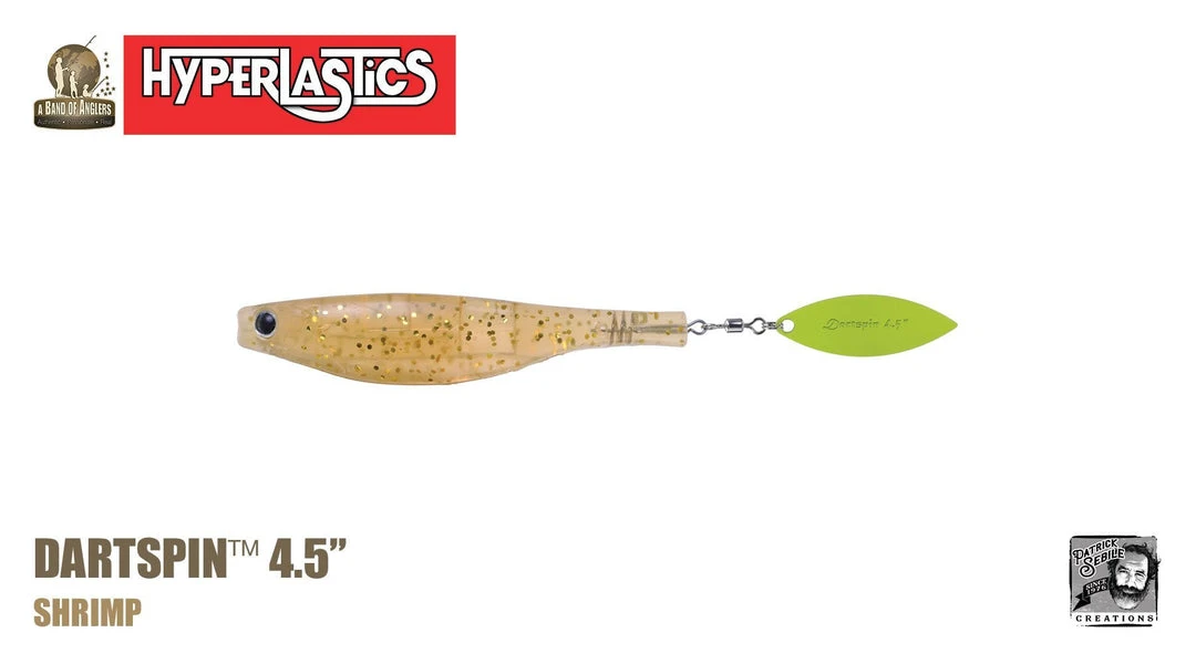 Lures & Tackle A Band Of Anglers Dartspin 4.5 Hyperlastics (Multiple Colors)