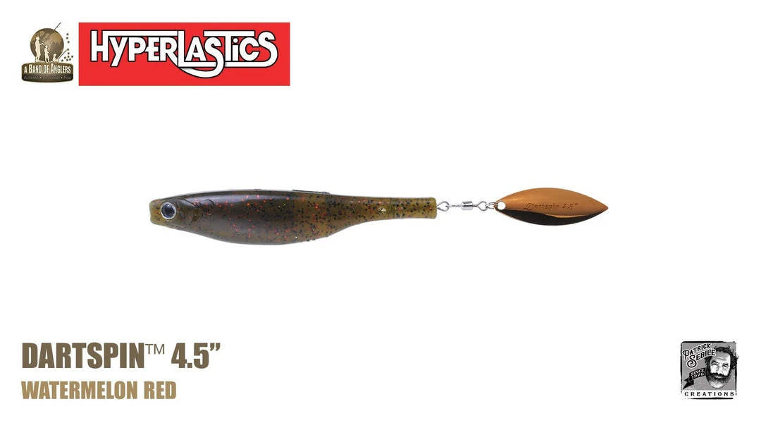 Lures & Tackle A Band Of Anglers Dartspin 4.5 Hyperlastics (Multiple Colors)