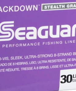 Down South Lures Seaguar Smackdown Stealth Gray Braid 30lb 150yds