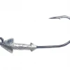 KWIGGLERS Jig Head 5 Pack - 1/4th Oz. Black Nickel 3/O Lures & Tackle