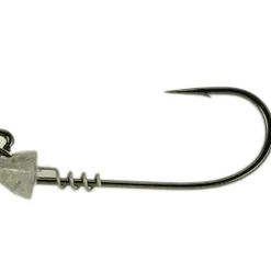 KWIGGLERS Spring Lock Jig Head 4 Pack - 3/32nd Oz. 2/O UJH