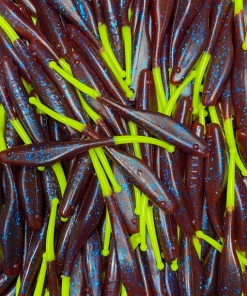 KWIGGLERS Ball Tail Shad 7 Pack (Multiple Colors)