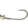 KWIGGLERS Jig Head Spring Lock Jig Head 4 Pack - 1/8th Oz. 2/O Lures & Tackle