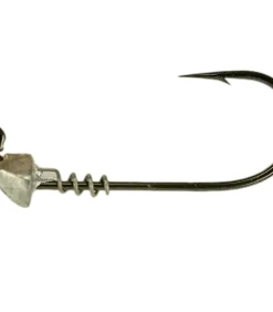 Lures & Tackle KWIGGLERS Spring Lock Jig Head 4 Pack - 1/16th Oz. 2/O