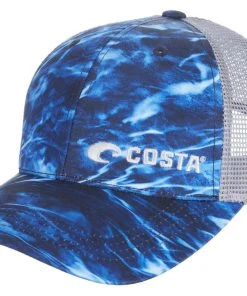 COSTA Mossy Oak Elemet Fishing Camo Cap - Blue Caps