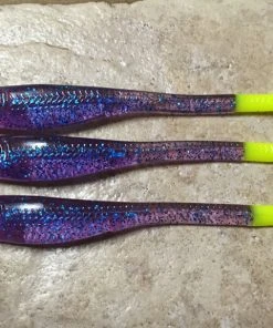 Down South Lures SUPER MODEL PLUM CHARTREUSE