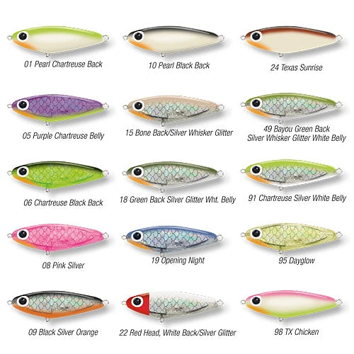 MirrOlure Paul Brown's Soft-Dine XL Suspending Twitchbait