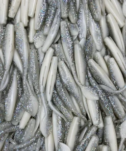 KWIGGLERS Willow Tail Shad - 6 Pack (Multiple Colors) Lures & Tackle