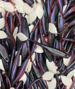 KWIGGLERS Willow Tail Shad - 6 Pack (Multiple Colors) Lures & Tackle