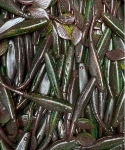 KWIGGLERS Willow Tail Shad - 6 Pack (Multiple Colors) Lures & Tackle